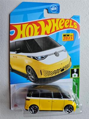 2023 Hot Wheels 173/250 HKG51 Volkswagen ID. Buzz HW Green Speed 10/10