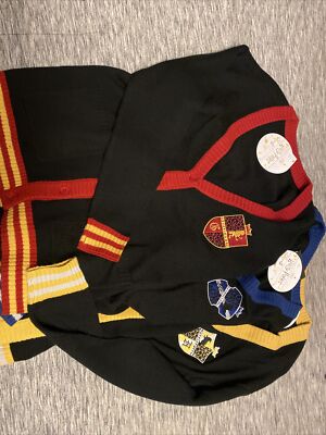 Harry Potter Cosplay CARDIGAN Hufflepuff RavenClaw Gryffindor