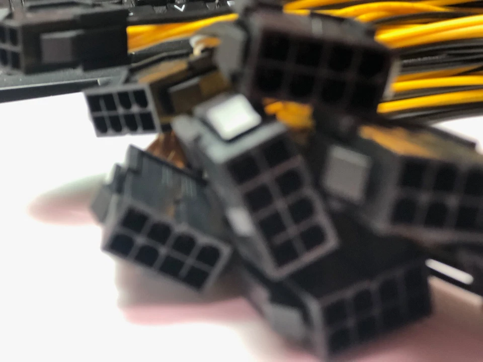 8 pin to 2x8 pin power cable 12 inch (package of 8) - Image 2 of 3