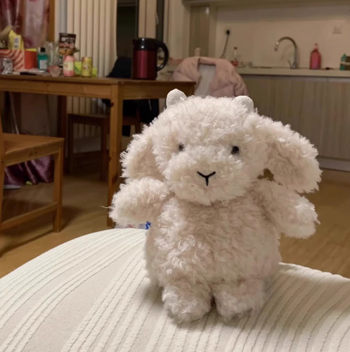 Peluche morbido Jellycat LITTLE GOAT CARINO divertente da collezione peluche fattoria nuovo con etichette - Foto 8 di 9