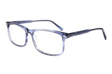 New WIDE GUYZ Crystal Blue SNORKY Eyeglasses 62/18/155