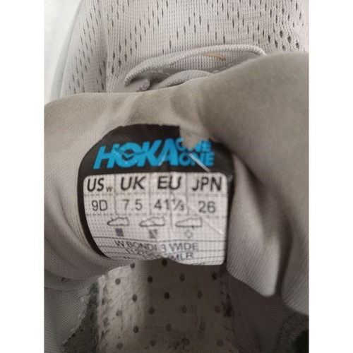 Ladies Hoka Bondi 8 WIDE Classic Runner Comfort Support Size 9D - Picture 6 of 6