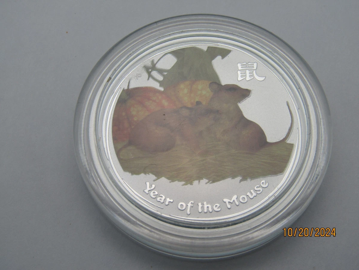 2008年 オーストラリア 1ドル 銀貨 ネズミ 2008 Australian Lunar Silver Bullion Coins for sale | eBay