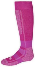 Hot Chillys Girls 179428 Ski Socks Over the Calf CANDYLAND HEATHER Size S