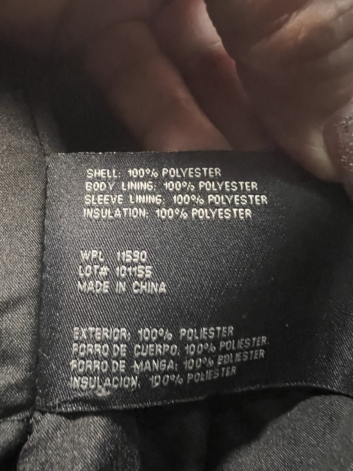 ‘Weatherproof’ Men’s Solid Black Heavy Mid Length… - image 19