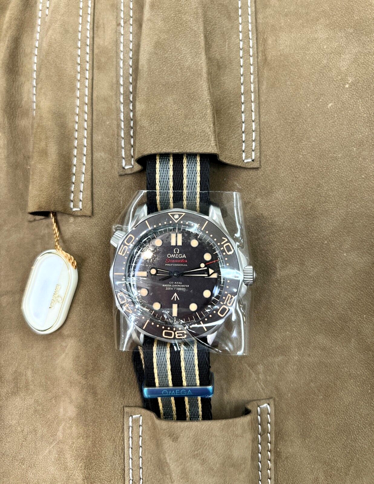 Nato Strap Omega Seamaster Co Axial 007 Spectre James Bond Nato