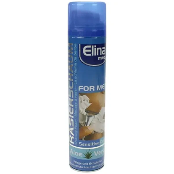 Elina med Rasierschaum Sensitive - 2 x 300 ml