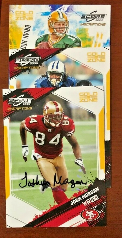 2009 Score Inscriptions Football Cards Singles  ~  You Pick / Choose Auto RC - Image 4 of 4