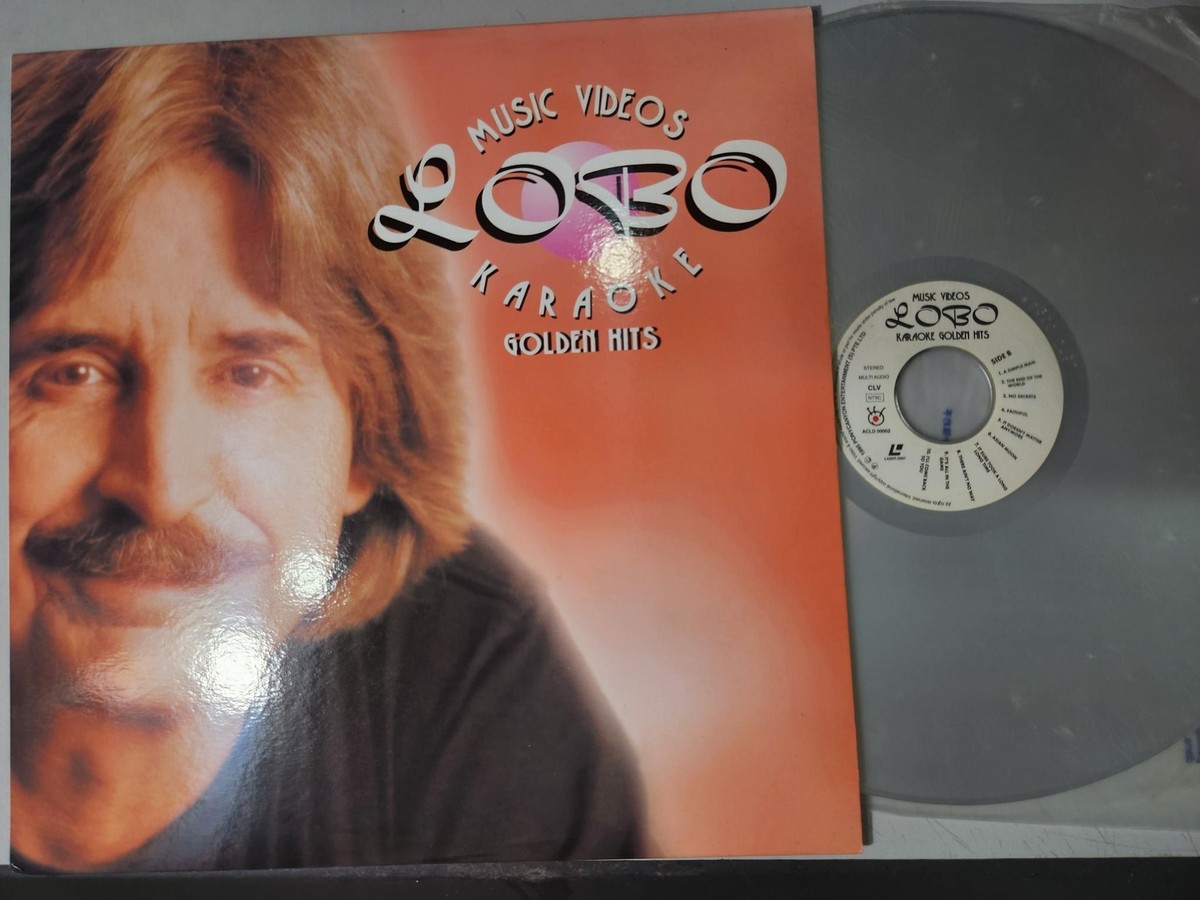 1604) Singapore Laserdisc LD LOBO GOLDEN HITS Music Videos Karaoke