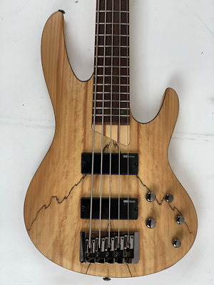 ESP LTD B-205SM Spalted Maple Natural Satin NS - FREE BAG - 5