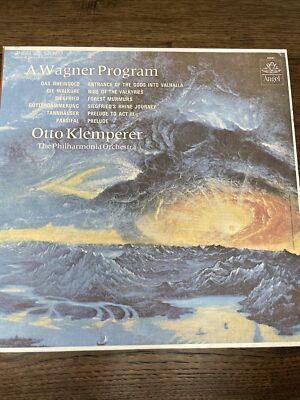 Otto Klemperer Wagner LP レコード A Wagner Program- Otto Klemperer- Angel 35947- Vinyl Record LP | eBay