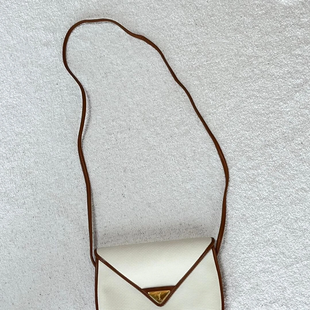 Yves Saint Laurent Shoulder Crossbody Bag Vintage Used