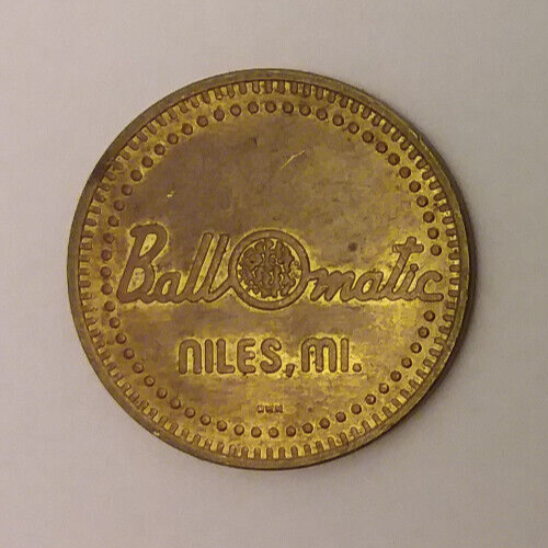 Ball O Matic Golf Driving Range Niles, MI Coin Token 25mm | eBay