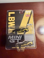 Mini GT #472 - Toyota GR Supra LB-Works: Matte Black (Blister)
