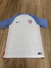 Mens Nike USA USMNT 2016 Copa América Home Soccer Jersey | Med | White