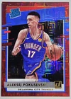2020 Panini Donruss Basketball Choice Red Aleksej Pokusevski #209 PSA 9
