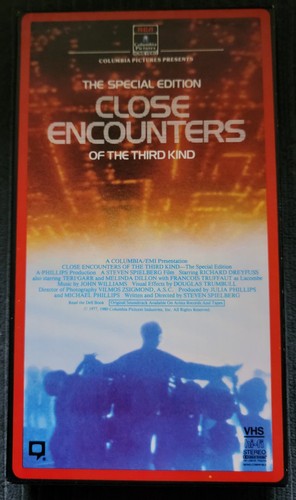 close encounters of the third kind vhs