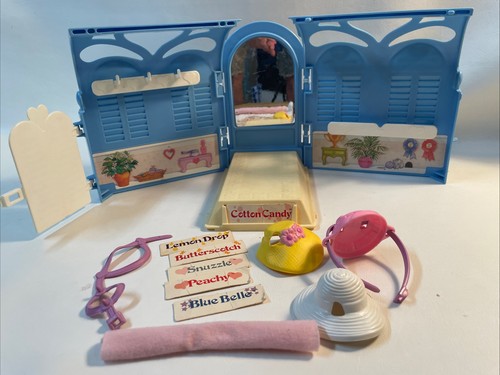 Vintage 1984 My Little Pony G1 MLP Pretty Parlor Incomplete Missing Accessories!