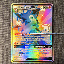 The Pokémon Company Lycanroc GX Hidden Fates Shiny Vault SV67/SV94 Holo FA on eBay