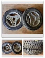 FLAT FREE DRIVE WHEELS FOR PERMOBIL C300 C350 M300 C500 POWER WHEELCHAIRS