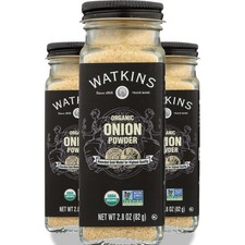 Watkins Organic Onion Powder 2.8 Oz Usda 3 Pack