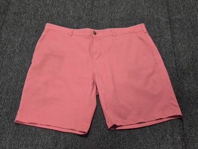 Mizzen Main Baron Shorts Mens 36 Salmon Chino Golf Performance Casual Preppy 9 