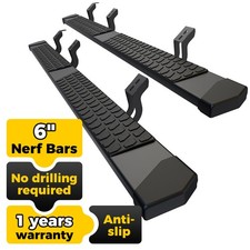 For 2007-2021 Toyota Tundra Crew Cab 6 Running Boards Nerf Bar Side Steps
