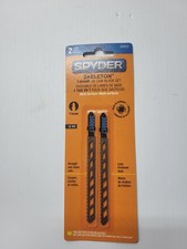 Spyder 300022 Jigsaw Blade 2 Pack Skeleton Multi Surface Blades ** New In Sealed