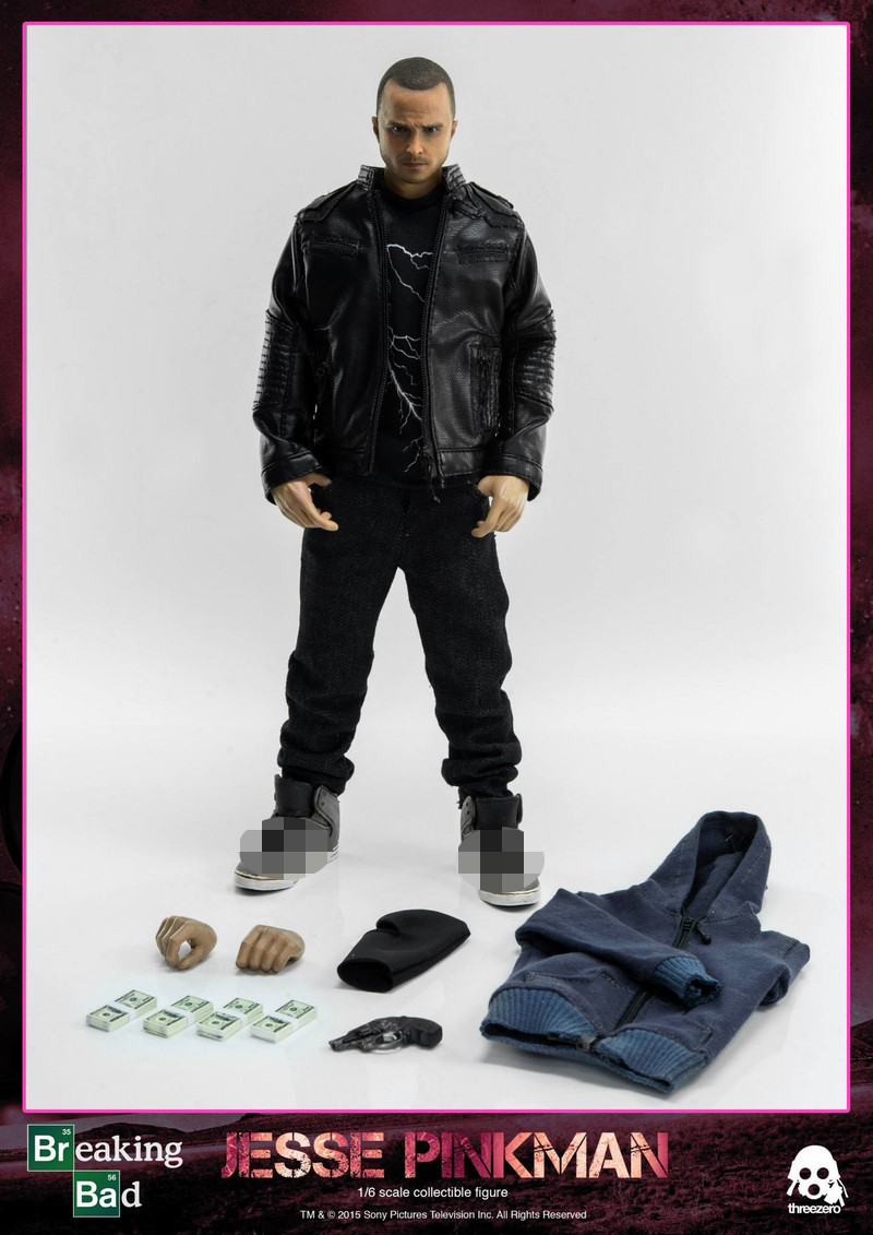 ThreeZero 3A Jesse Pinkman Breaking Bad 12in Action Figure