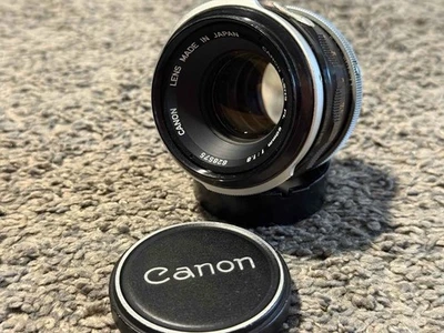 Canon FL 50mm f/1.8 Prime 35mm Film Camera Lens FL Mount Manual Focus Japan - Image 1 of 4