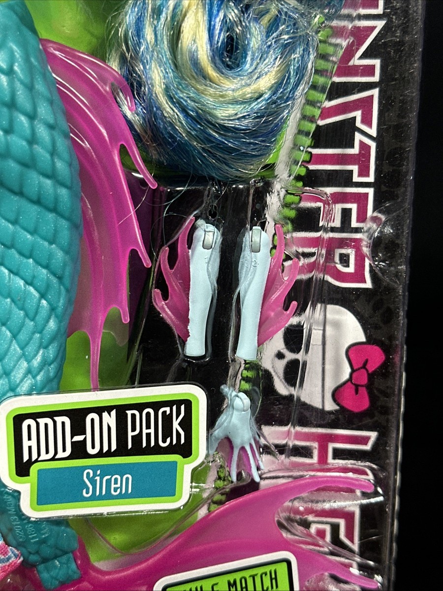 Monster High Create-A-Monster ADD-ON PACK Siren 2012 YO419 | eBay