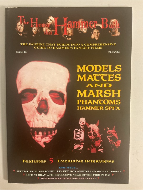 The House That Hammer Built Issue 14, Phil Larkey, Roy Ashton, Michael Ripper