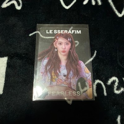 LESSERAFIM Sakura FEARLESS Clear Card K-POP