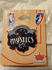 Washington Mystics Vintage 1998 Basketball Pin Inaugural Season WNBA Official