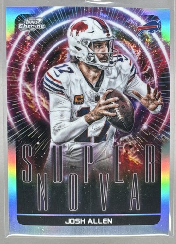 2025 Topps Cosmic Chrome Josh Allen Base (RAW)