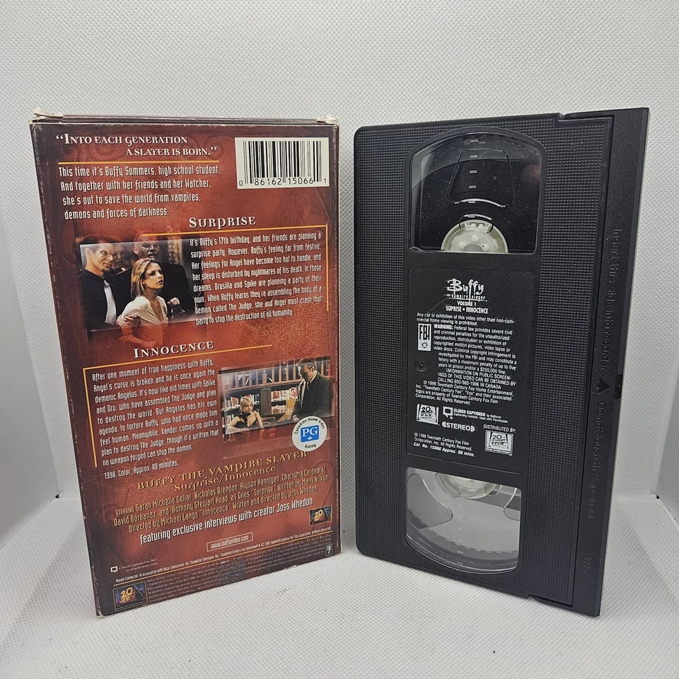 Buffy The Vampire Slayer: The Buffy & Angel Chronicles Volume 1 VHS Works Great - Image 4 of 4