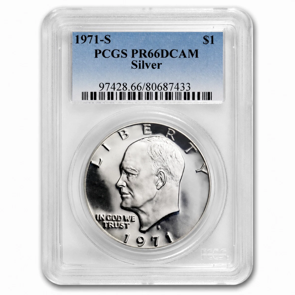 アメリカ　銀貨 プルーフ1971-S アイゼンハワーダラー箱付 Proof 1971 Eisenhower Dollars (1971-1978) for sale | eBay