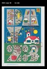 Letter Writing Day,Rabbit,Bike,Bicycle,Dog,Chicken,Bird,Japan 2001 FDC,Cover