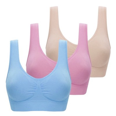 Valtech 3XL Sports Bra 3 Pack