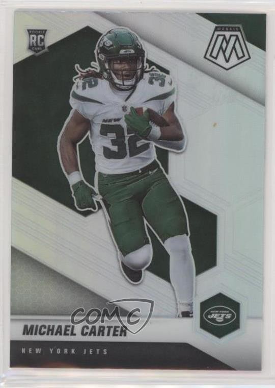 2021 Panini Mosaic Rookies Silver Prizm Michael Carter #335 2l4