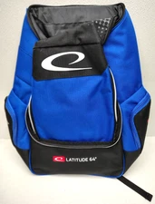 Latitude 64 Disc Golf Core Pro Backpack Bag Outdoor Sports BLUE NEW