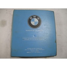 Carpeta azul original BMW North America entrenamiento/ayuda de servicio de Hoffman Motors