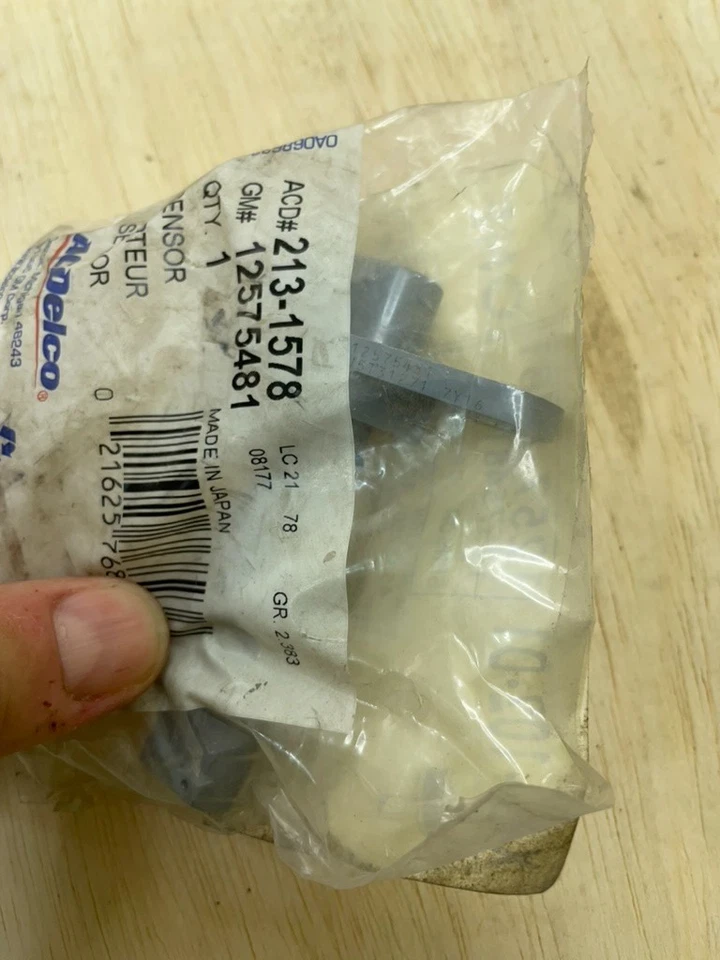 Sensor de posição do virabrequim do motor GM OEM 00-05 Eldorado Seville 12575481 - Novo na caixa - Imagem 3 de 3