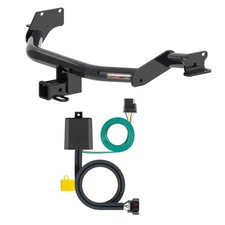 Receptor de enganche de remolque Curt de 2" con arnés de cableado de 4 pines para Kia Telluride 20-22