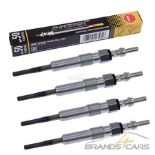 4x NGK GLÜHKERZE FÜR VW MULTIVAN BUS T5 1.9 PASSAT 3C 1.9 05-08 POLO 9N 1.9
