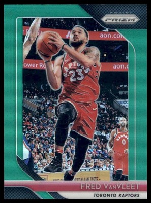 2018-19 Panini Prizm #103 Fred VanVleet Prizms Green