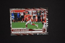 Patrick Mahomes II 2021 Panini Donruss Elite Field Vision 242/349 Insert Chiefs