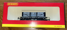 Hornby R6521 OO Gauge 5 Plank Open Wagon in Ralls & Son Grey Livery #51 In VGC
