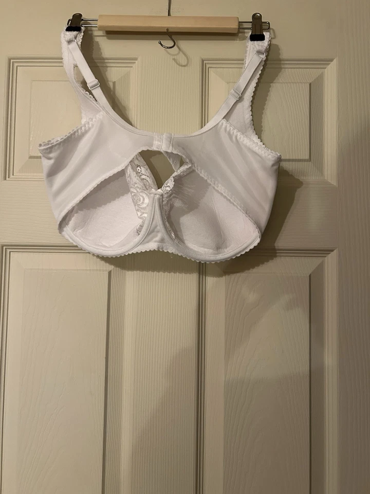 Rosme Women's Size 40H Full Figure Underwire Bra White Lace NWOT - Image 2 of 4