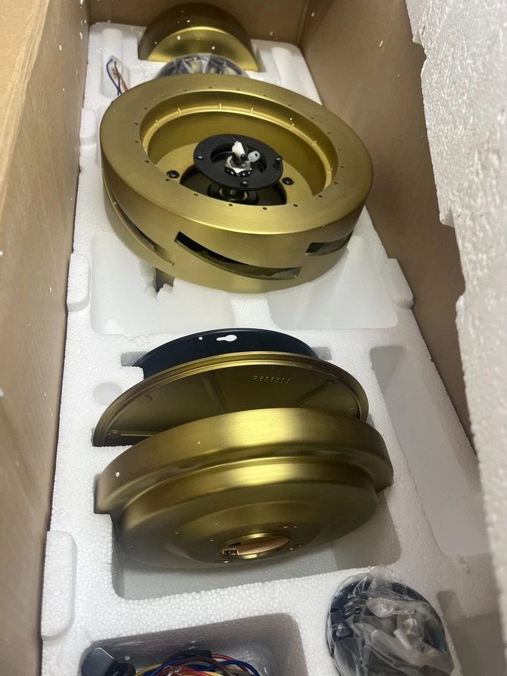 Fanimation Fans FPD6872BSMW Pendry 72 Indoor Ceiling Fan Brushed Satin Brass - Image 4 of 4